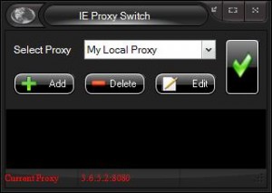 add proxy to Internet Explorer
