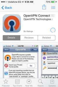 How to use OpenVPN on iPhone