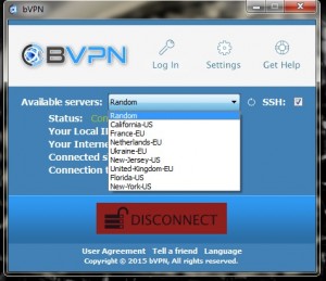 BVPN servers