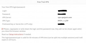 vpnjack free trial