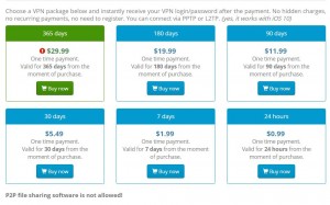 vpnjack prices