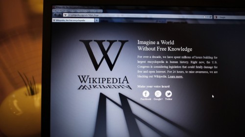 wikipedia banned