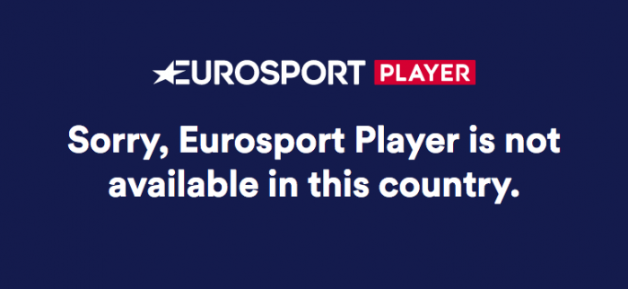 Eurosport blocked