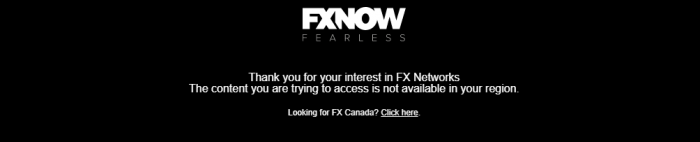 FX Now blocked